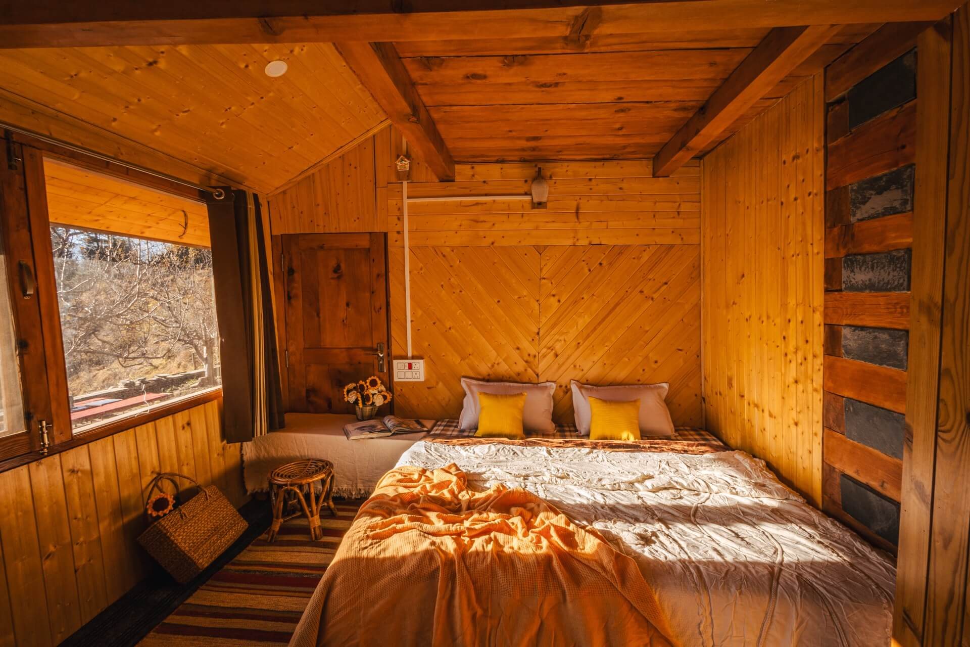 Sunroom — a corner timber room with morning light